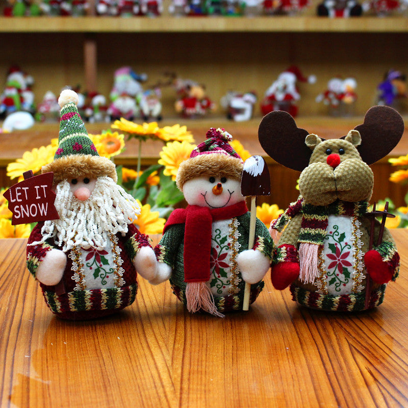 Christmas Snowman - Oldman -Reindeer Decoration